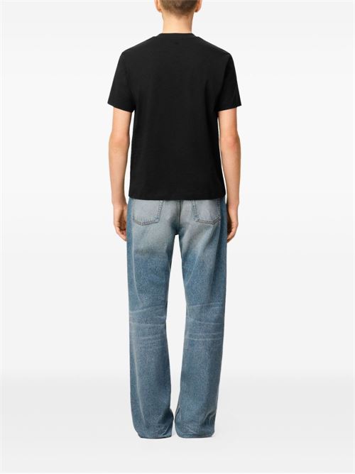 T-shirt con logo AMI PARIS | BFUTS035U724001
